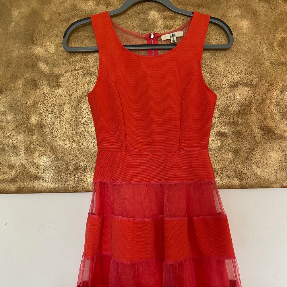 Coral Party Dress